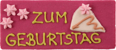 Zum Geburtstag Torte