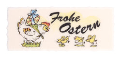 Streifen Frohe Ostern