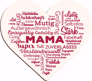 Herz Mama groß