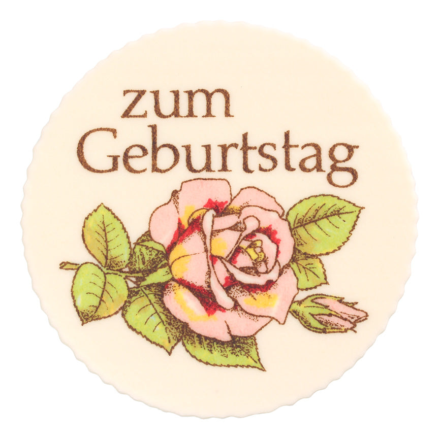 Blumen "zum Geburtstag"