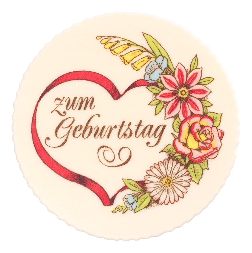 Blumen "zum Geburtstag"