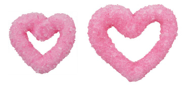 Cornice cuore rosa zucchero