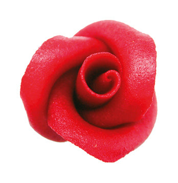 rote Rose mittel