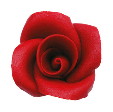 Rose rouge foncé grand