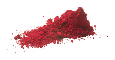 Peinture en poudre rouge