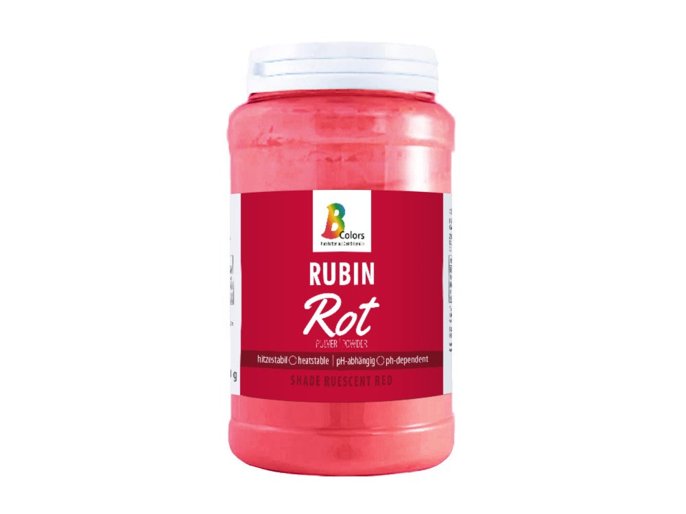 Pulver Dose Rubin Rot 750g