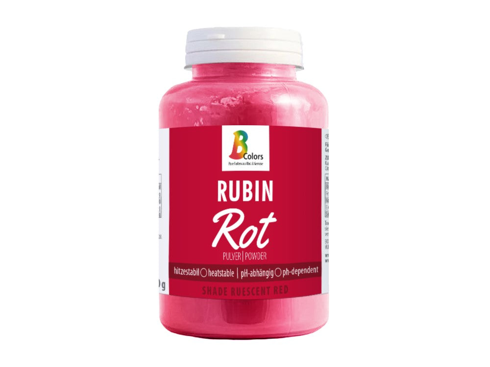 Pulver Dose Rubin Rot 120g