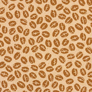 Chicco di caffè in foglia di cottura